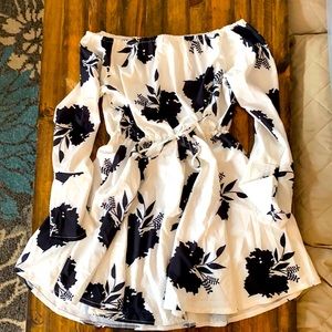 Off the shoulders dress